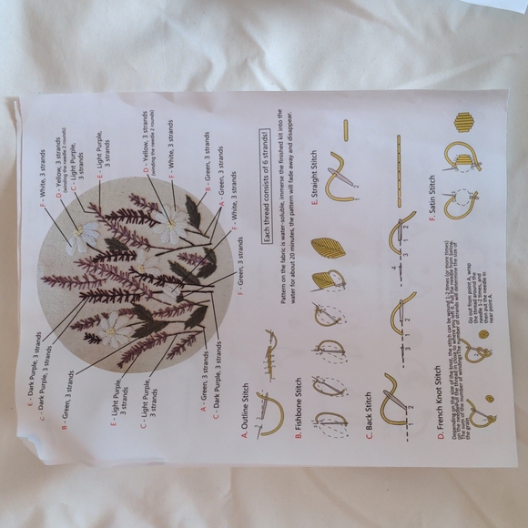 Embroidery for beginners! - Picture 2 of 4